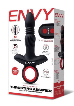 Envy Vibrating Thrusting Assifier - Black